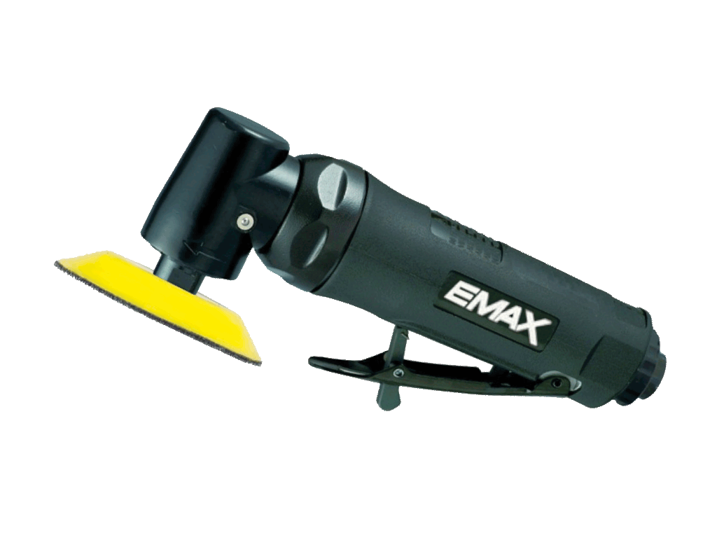 EMAX ET-2430 Mini Avuç İçi Havalı Zımpara Tabancası Makinesi 50mm 0,5 Hp