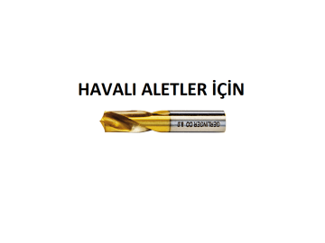 GERLİNGER CO %8 Punta Çürütme Titanyum Kaplı (Havalı Aletler İçin)