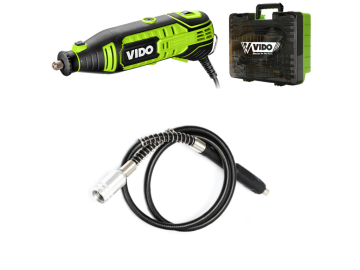 VIDO 290 Parça Mini Avuç Taşlama Seti 185 Watt (WD010710185)