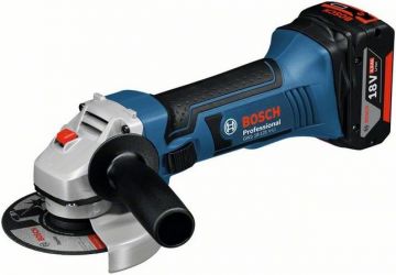 BOSCH GWS 18-125 V-LI Akülü Taşlama Makinası 125 mm / Çift Akü