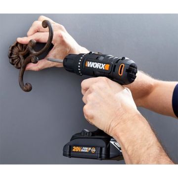 WORX WX100 20Volt/2.0Ah. Li-ion Tek Akülü Profesyonel Şarjlı Matkap