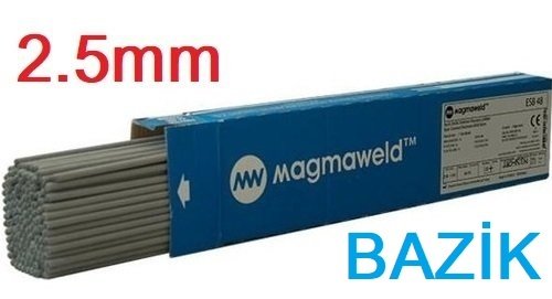 2.5 x 350mm Bazik Elektrod ESB48 MAGMAWELD (1 Paket - 90 Adet)