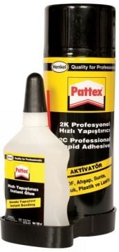 PATTEX 2K HIZLI YAPIŞTIRICI 200+50 ML (24 ADET)