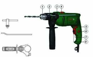 DWT SBM-780 Darbeli Matkap 780 Watt