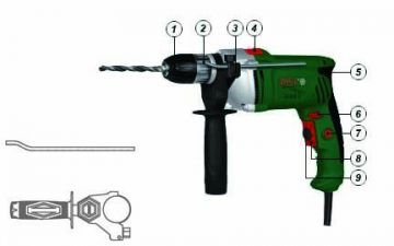 DWT SBM-810 C Darbeli Matkap 810 Watt