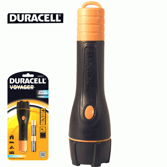 DURACELL Voyager CLX-1 Pilli El Feneri