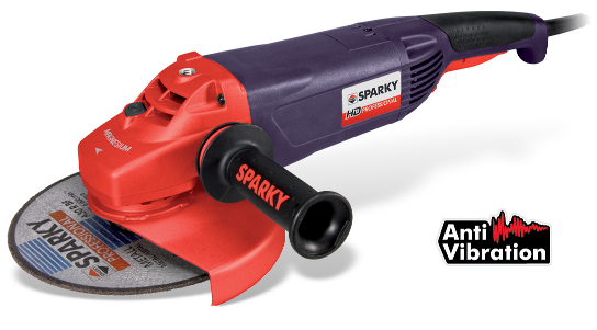 SPARKY Avuç Taşlama 180 mm - 2.600 Watt