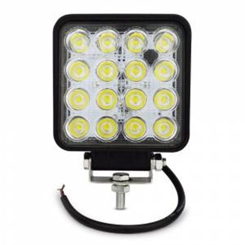 EMR92 - Kare Sis Çalışma Lambası 48 Watt -  16 Ledli (Traktör-İş Makinası - Off Road)