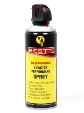 BEST 6 Faktör Yağlayıcı Bakım Sprey 400 ML