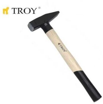 TROY 27218  Ağaç Saplı Çekiç 800 Gram