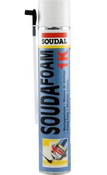 SOUDAL SOUDAFOAM 1K KÖPÜK SARI 650 ml (16 Adet)