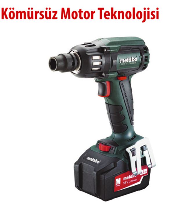 METABO SSW 18 LTX 400 4.0 Akülü Somun Sıkma (18 Volt)