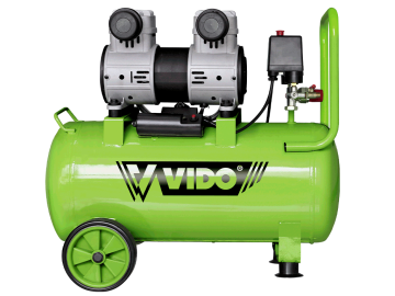 VIDO 50 Litre Yağsız ve Sessiz Hava Kompresörü - WD060215020