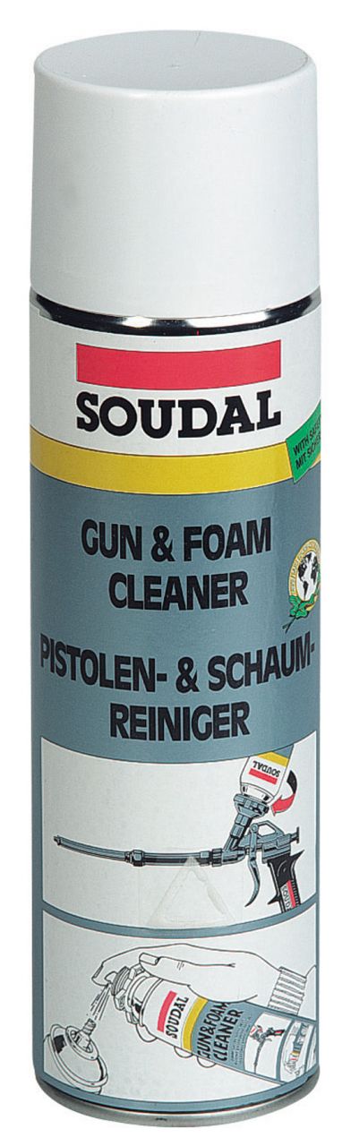 SOUDAL GUN & FOAM CLEANER KÖPÜK TEMİZLEYİCİ 500 ml (12 Adet)