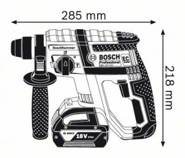 BOSCH GBH 18V-26 F Solo EC Motor, Kırıcı/Delici