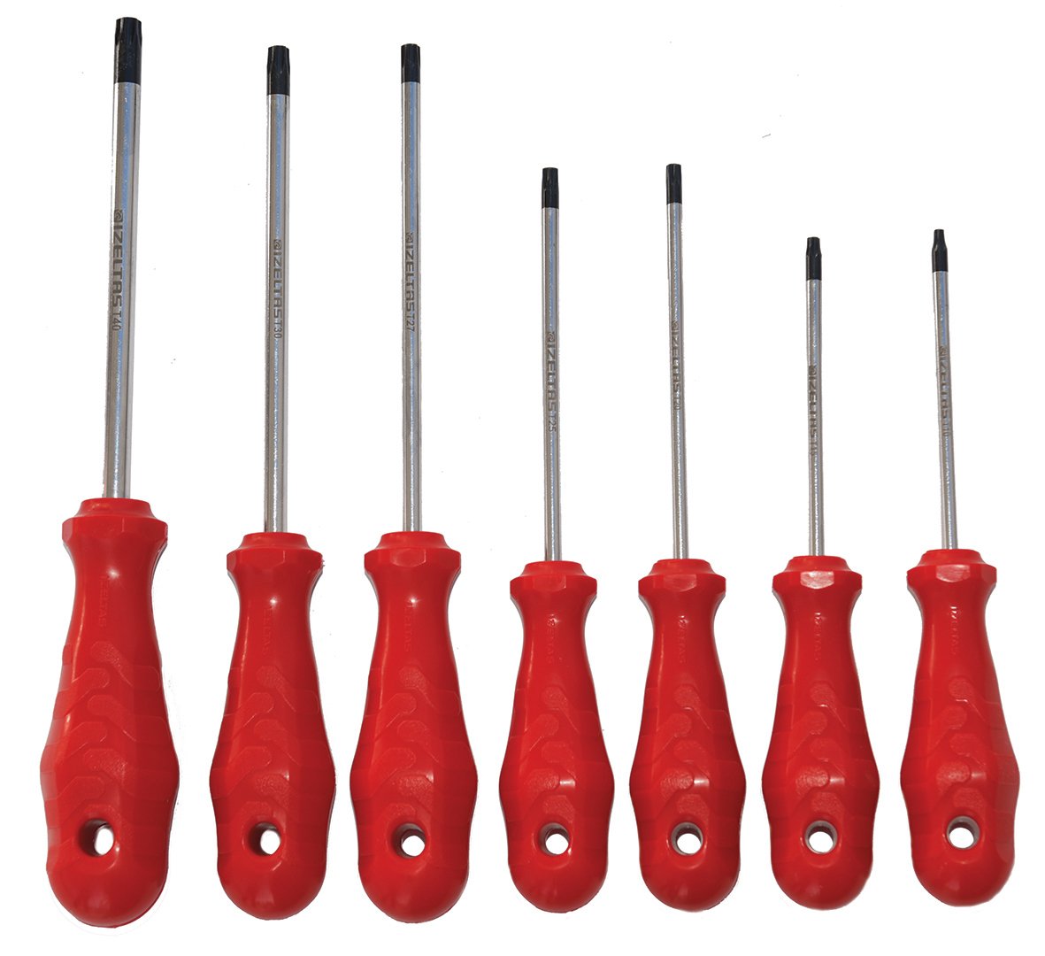 İzeltaş 4775  Torx Uçlu Tornavida Takımı 7 Parça