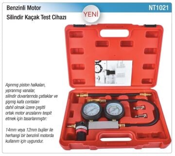 NT TOOLS NT1021 - Benzinli Motor Silindir Çatlak Test Cihazı