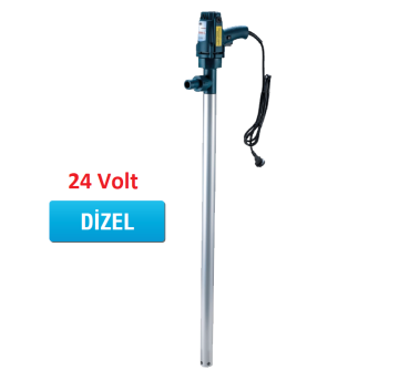 Mitacan Mitapomp 24 Volt Varil Tipi Mazot Aktarma Sıvı Transfer Pompası (MTTP600C24)