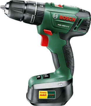 Bosch PSB 1800 LI-2 1,5 AH Akülü Darbeli Delme/Vidalama Makinesi (Çift Akü)