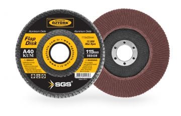 SGS Flap Disk Alüminyum Oksit 115mm (20 Adet)