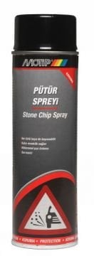 MOTİP Pütür Sprey Siyah 500 ML - Stone Chip Spray Black