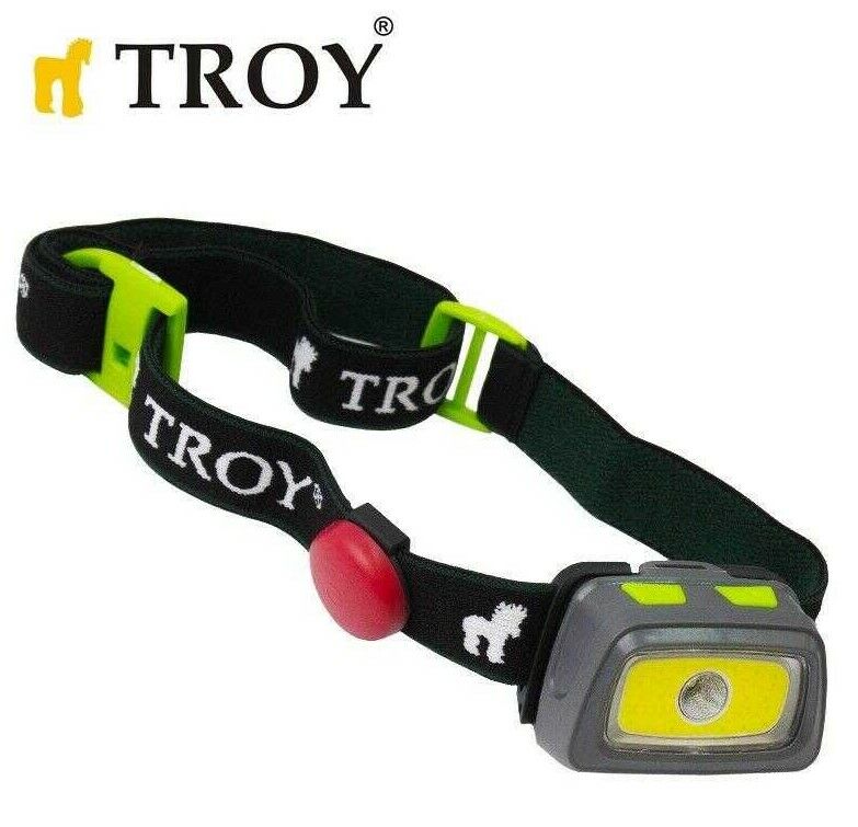 TROY 28202 COB LED Kafa Lambası 3 Renkli