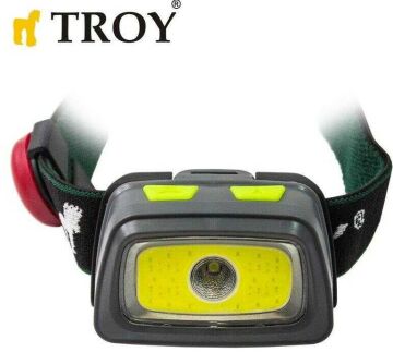 TROY 28202 COB LED Kafa Lambası 3 Renkli