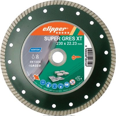NORTON CLIPPER Super Gres XT Testere ( Sert İnşaat Malzemeri İçin )