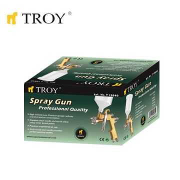 TROY T 18640 Üstten Depo Profesyonel Boya Tabancası 1.4 mm