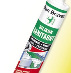 DEN BRAVEN Duşakabin Silikonu 310ML / 25 Adet