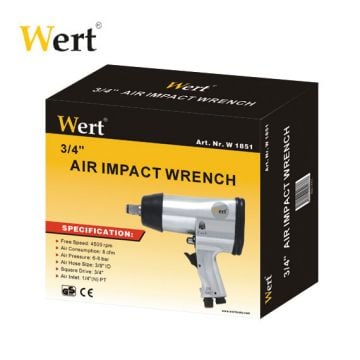 WERT W 1851 Havalı Somun Sıkma 3/4''