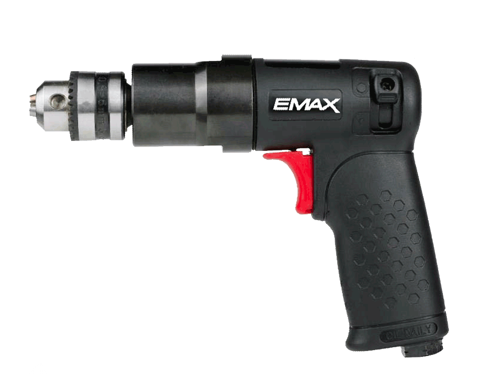 EMAX ET-1220 Havalı Mini Kabzalı Matkap Tabancası Makinesi  6.5mm