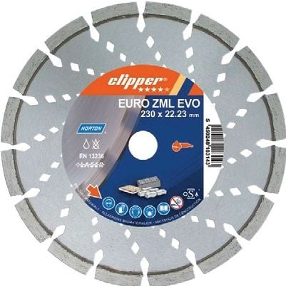 NORTON CLİPPER EURO ZML EVO Beton Kesme Testeresi