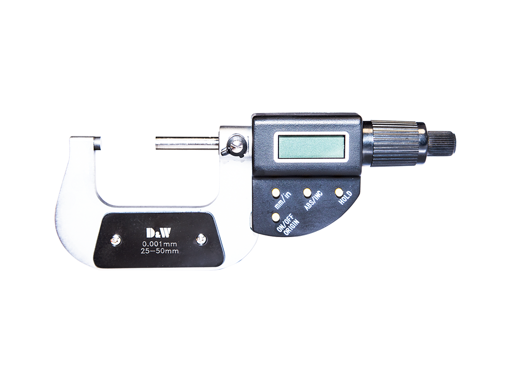 DW Dijital Elektronik ABS Dış Çap Mikrometresi