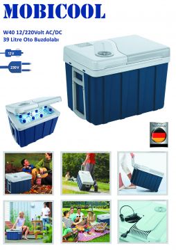 MOBİCOOL W40 Oto Buzdolabı 39 Litre - 12/220 Volt AC/DC