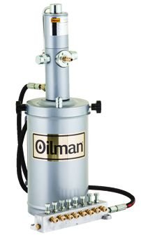 OİLMAN A-1/5D Model Havalı Gres Pompası (Dağıtıcılı) 5 Litre