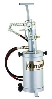 OİLMAN A-1/5T Model Havalı Gres Pompası (Tabancalı,Tekerlekli) 5 Litre