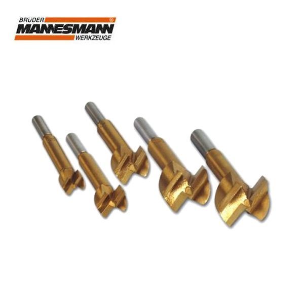 MANNESMANN MAN 54005 Tas Menteşe Matkap Uç Seti, 5 Parça