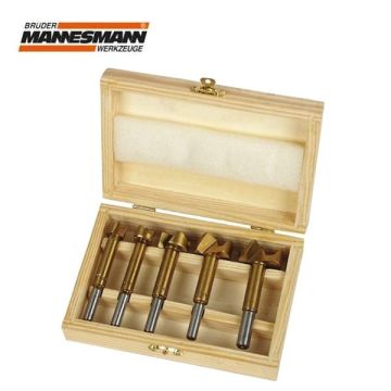 MANNESMANN MAN 54005 Tas Menteşe Matkap Uç Seti, 5 Parça