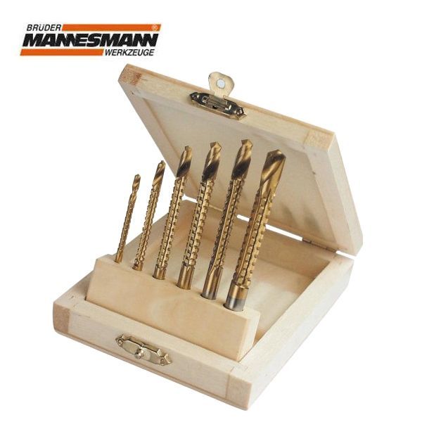 MANNESMANN MAN 54606 Freze-Matkap Uç Seti, 6 Parça