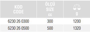 İZELTAŞ Gres Pompası 500 Cc ( 6230 26 0500)