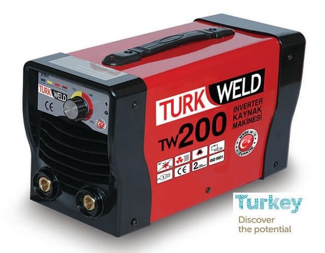 TÜRKWELD TW200 İnvertör Kaynak Makinası 200 Amper (3 Yıl Garanti)