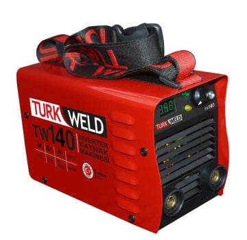 TÜRKWELD TW140 Mini İnvertör Kaynak Makinası 130 Amper ( 3 Yıl Garanti )