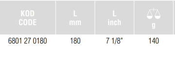 İZELTAŞ Tenekeci Makası Yaylı 250mm (6821 27 0250)