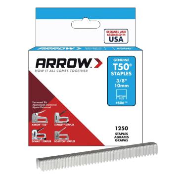 Arrow AR506 10mm 1250 Adet Profesyonel Zımba Teli