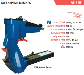 YAMA AT-3101 Havalı Koli Kapama Makinesi