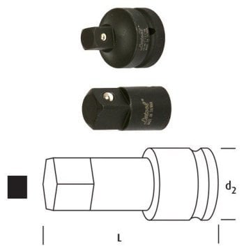 OSAKA Havalı Lokma Adaptörü 1.5''