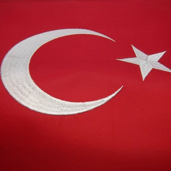 Türk Bayrakları - Nakışlı