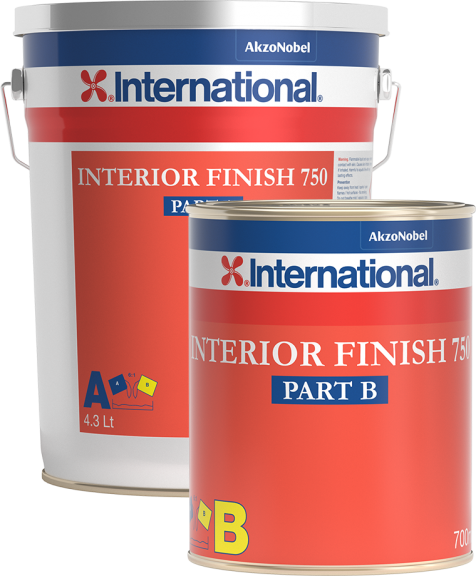 International Interior Finish 750 Beyaz 9010 5 Lt