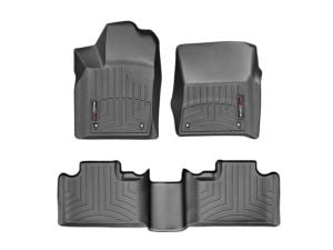 2013+ GRAND CHEROKEE WK2 (DİZEL) WEATHERTECH ÖN-ARKA PASPAS SETİ SİYAH